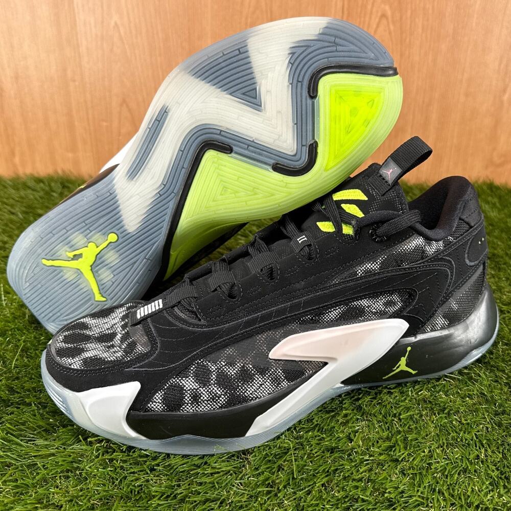Jordan Luka 2 Black Volt Basketball Shoes DX8733-017 Men’s Size 10